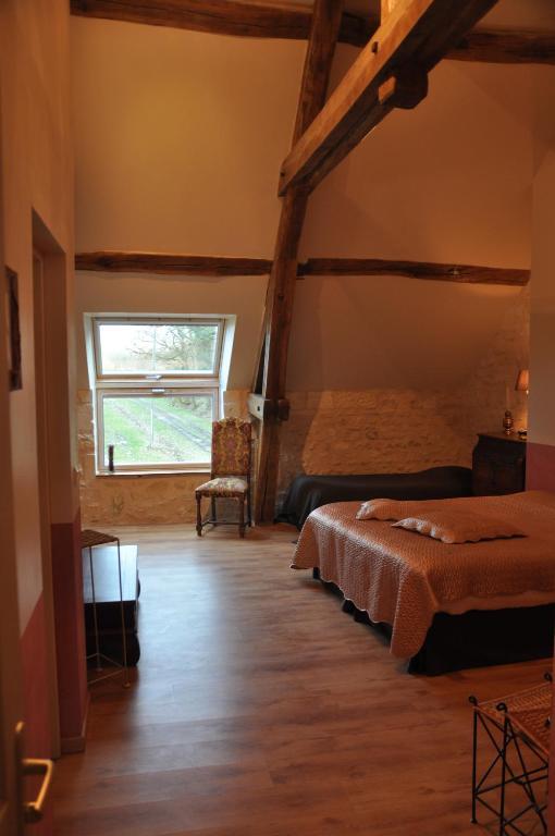 Les Pierres D'Aurele Chambres D'Hotes Saint-Georges-sur-Cher Szoba fotó